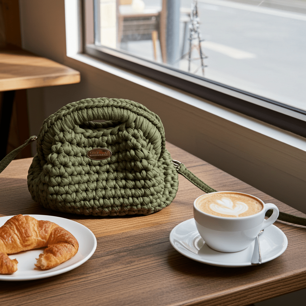 Green Recycled Cotton Bag
