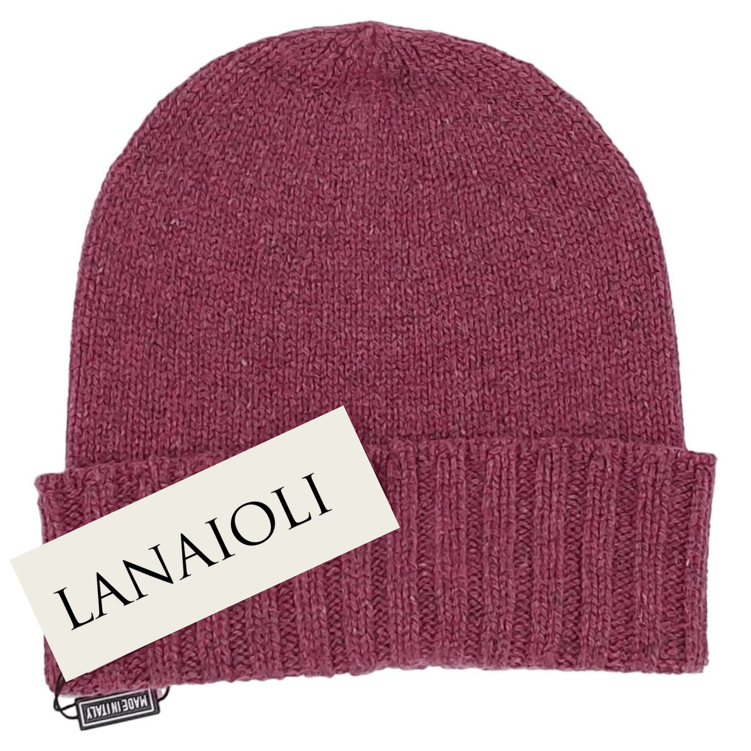Women's Ribbed Brim Recycled Cashmere Hat