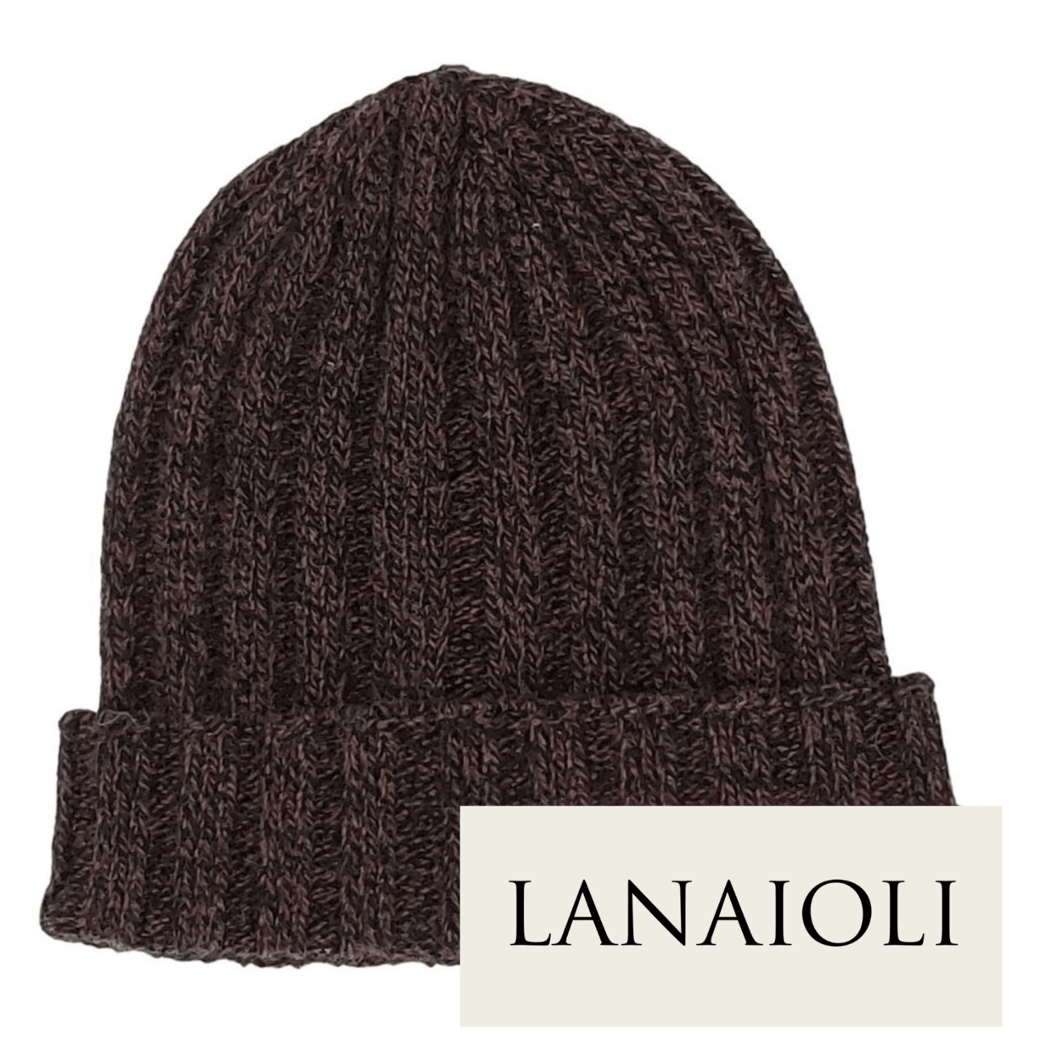 Men's Ribbed Regenerated Cashmere Beanie