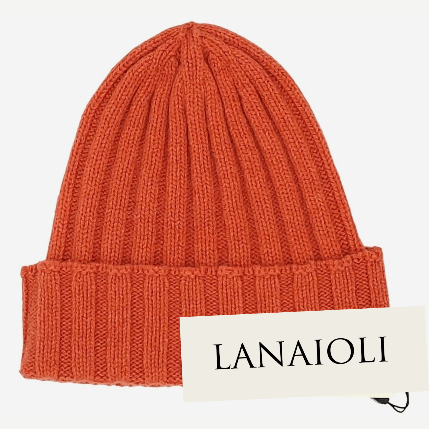 Men's Ribbed Regenerated Cashmere Beanie