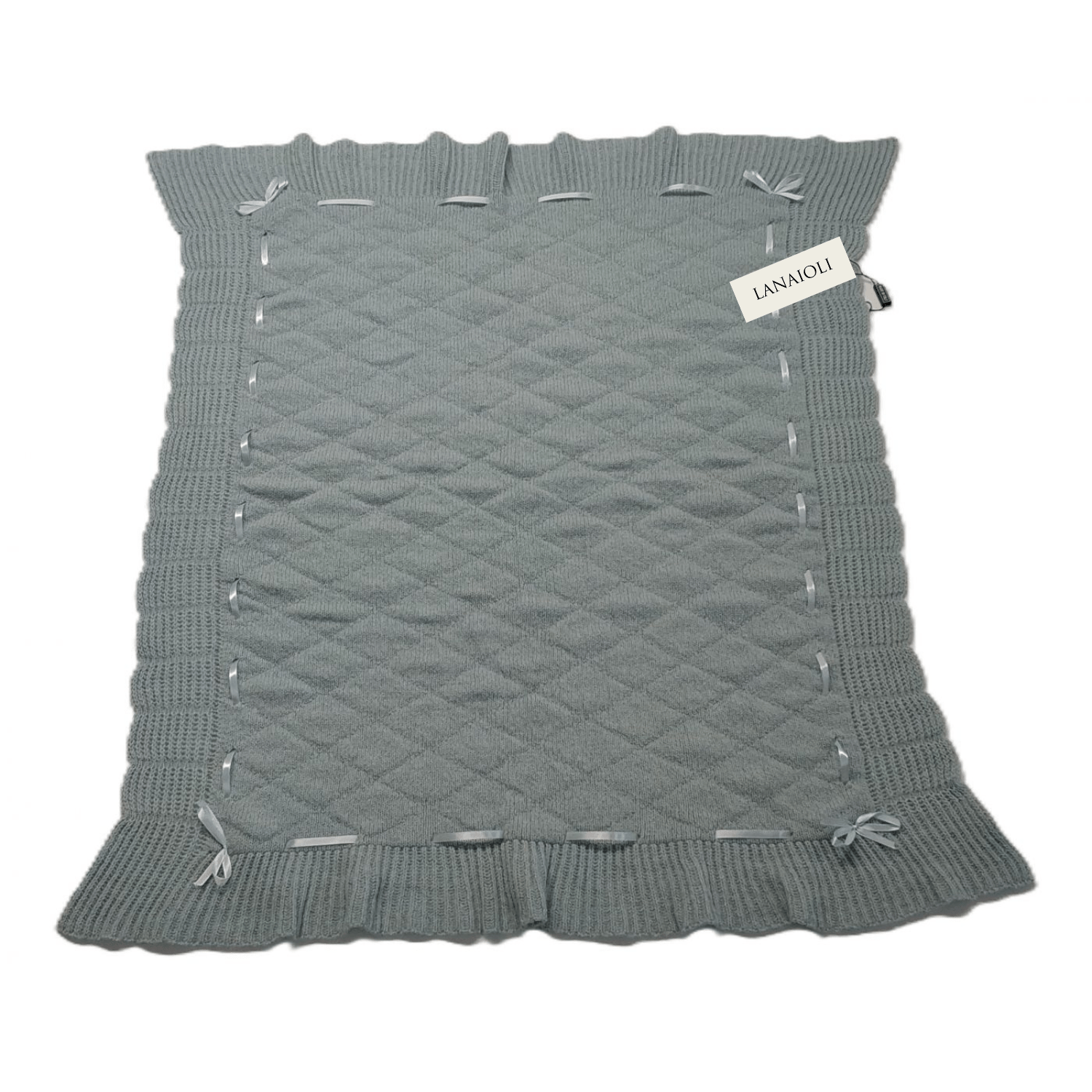 Child Cradle Blanket Recycled Cashmere