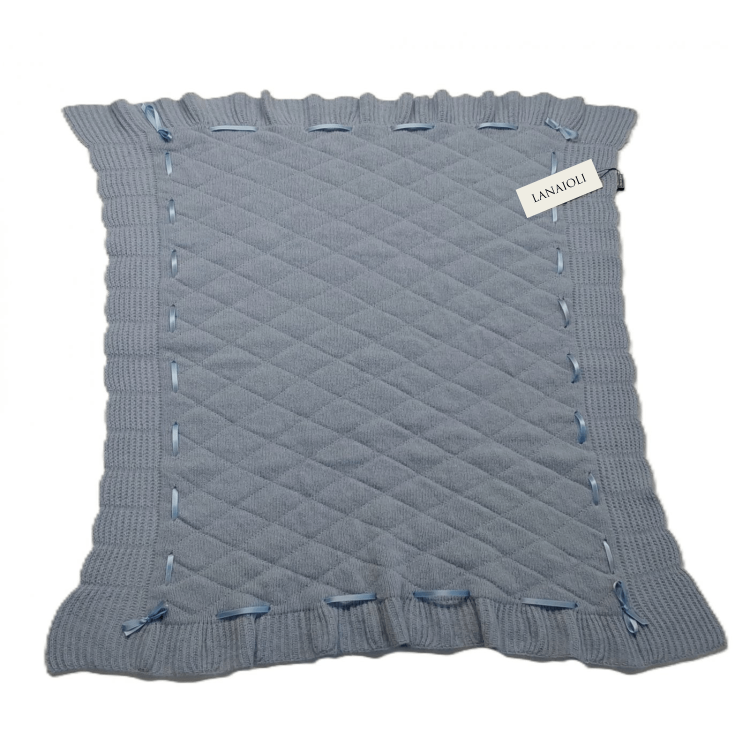 Child Cradle Blanket Recycled Cashmere