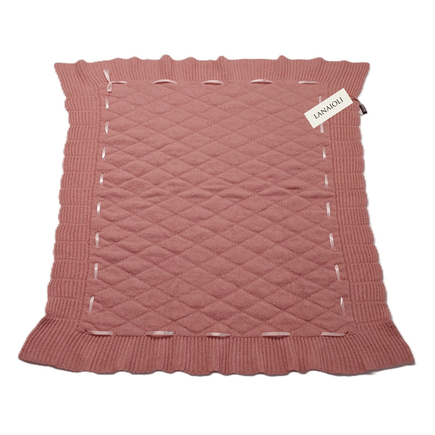 Child Cradle Blanket Recycled Cashmere