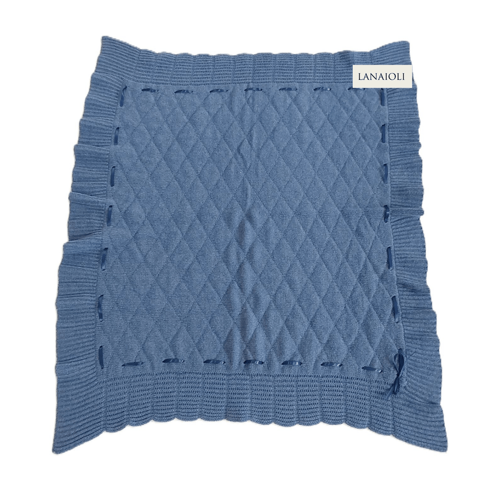 Child Cradle Blanket Recycled Cashmere
