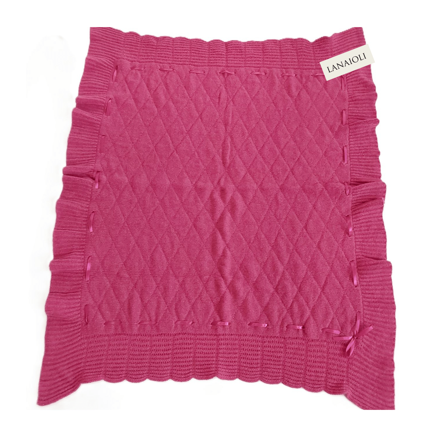 Child Cradle Blanket Recycled Cashmere