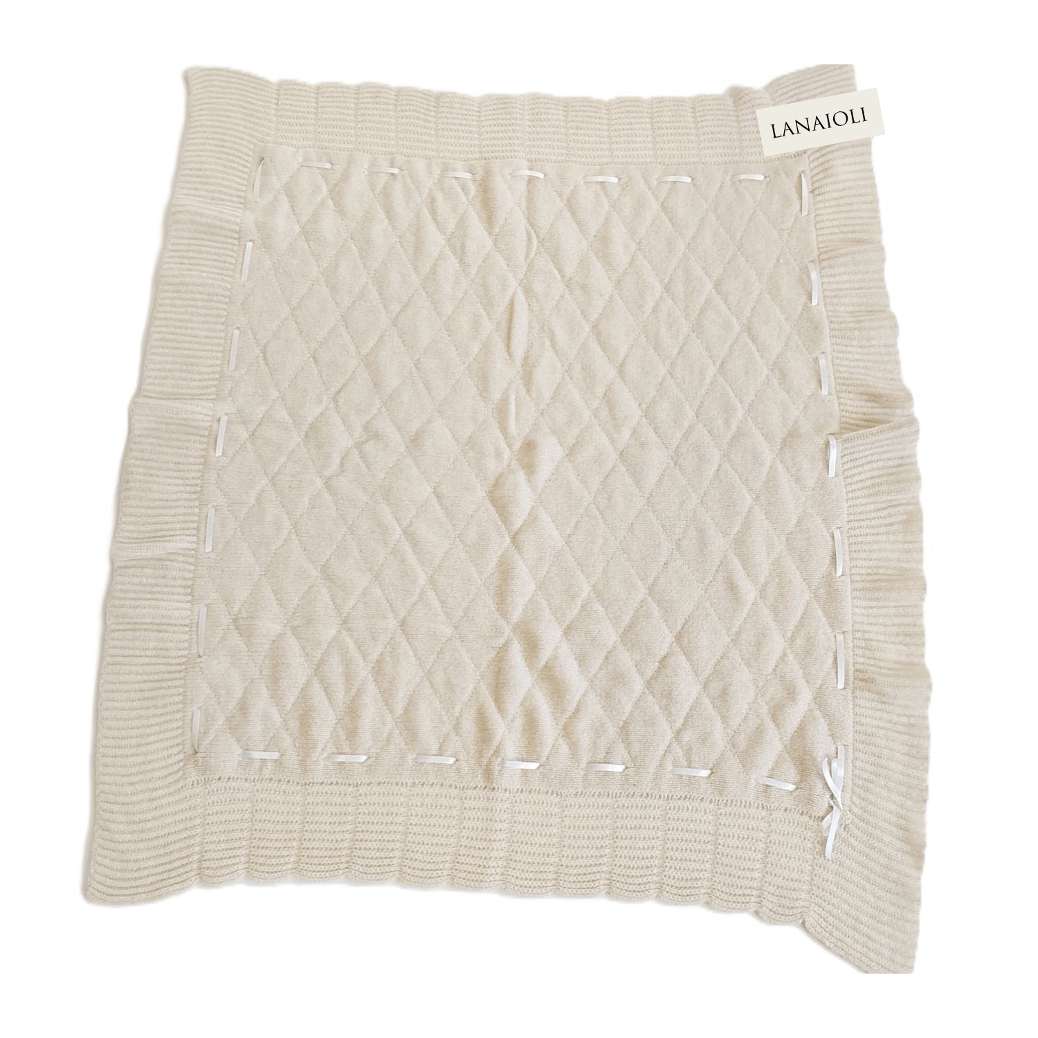 Child Cradle Blanket Recycled Cashmere