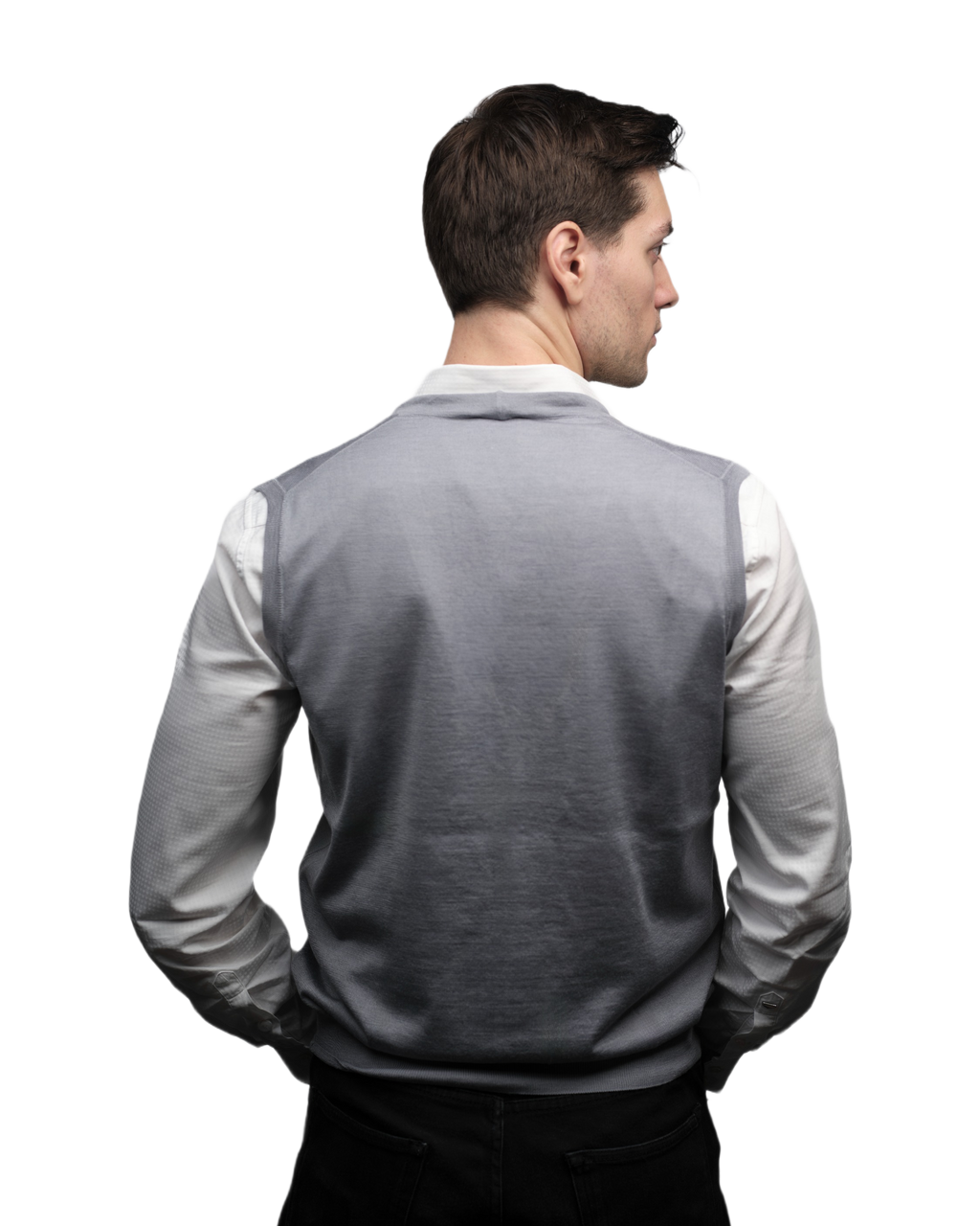 Men's Cashmere and Silk Blend Vest