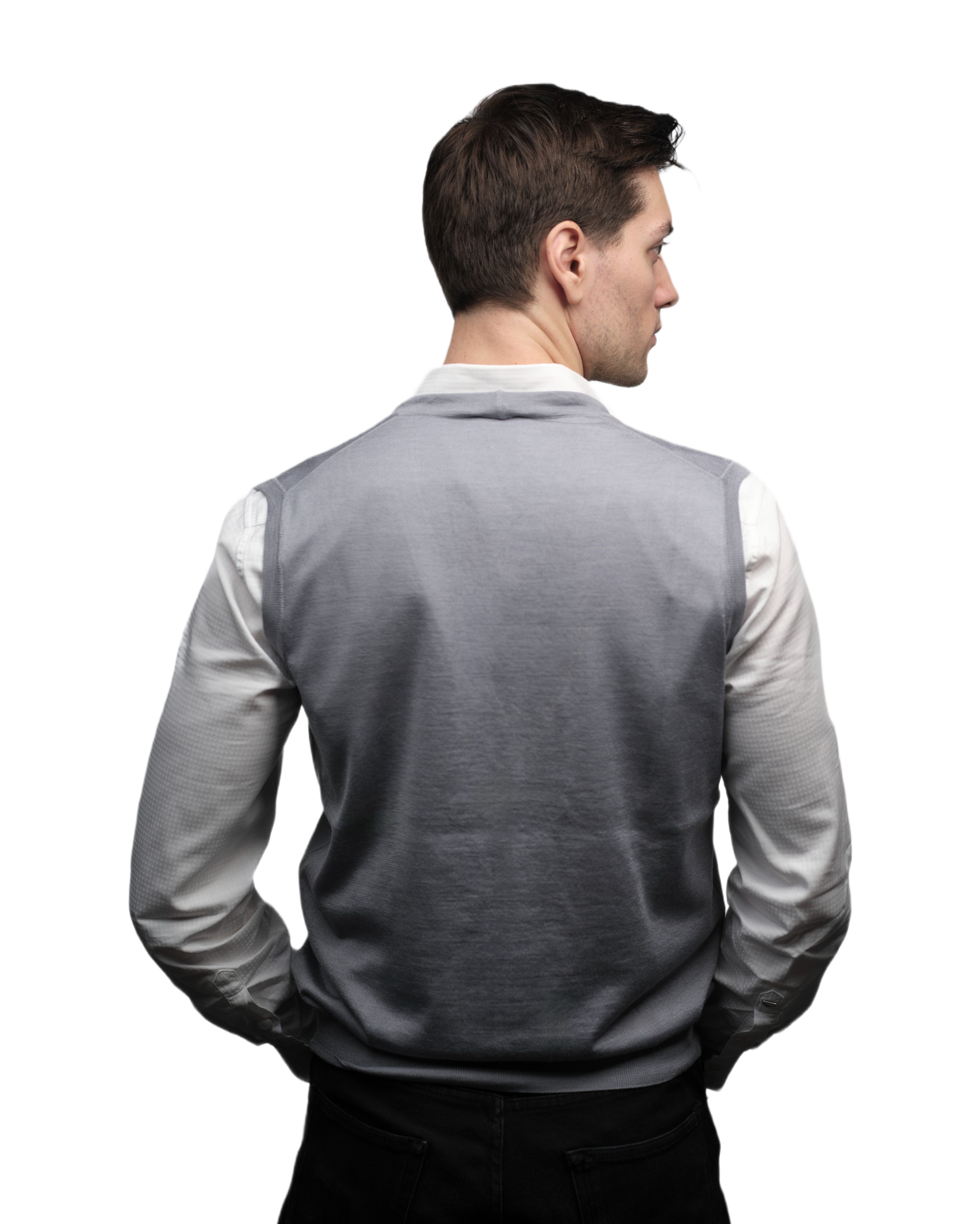Men's Cashmere and Silk Blend Vest