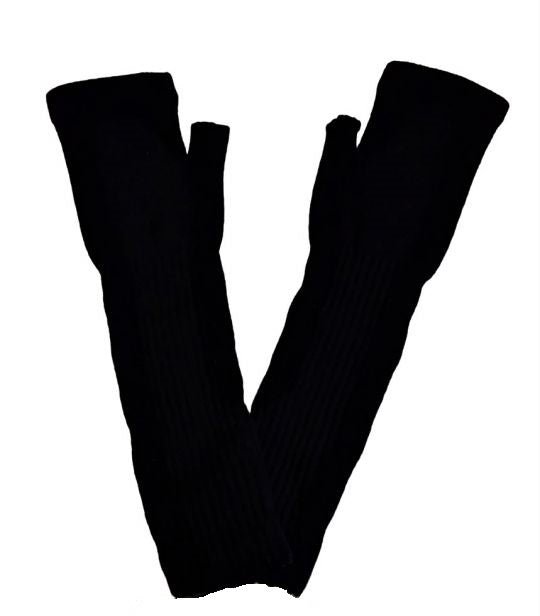 Women's Regenerated Cashmere Arm Warmer Gloves