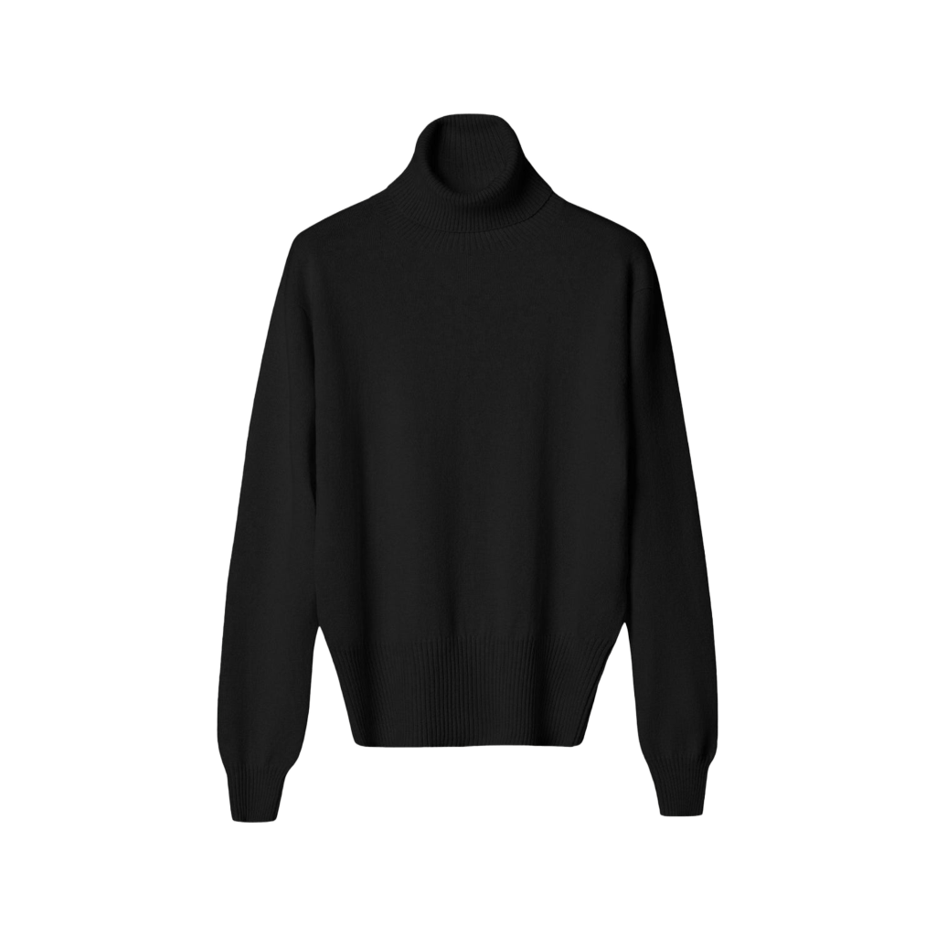 Women's Pure Cashmere High Neck Sweater