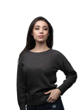 Women's Round Neck T-shirt in Recycled Cotton