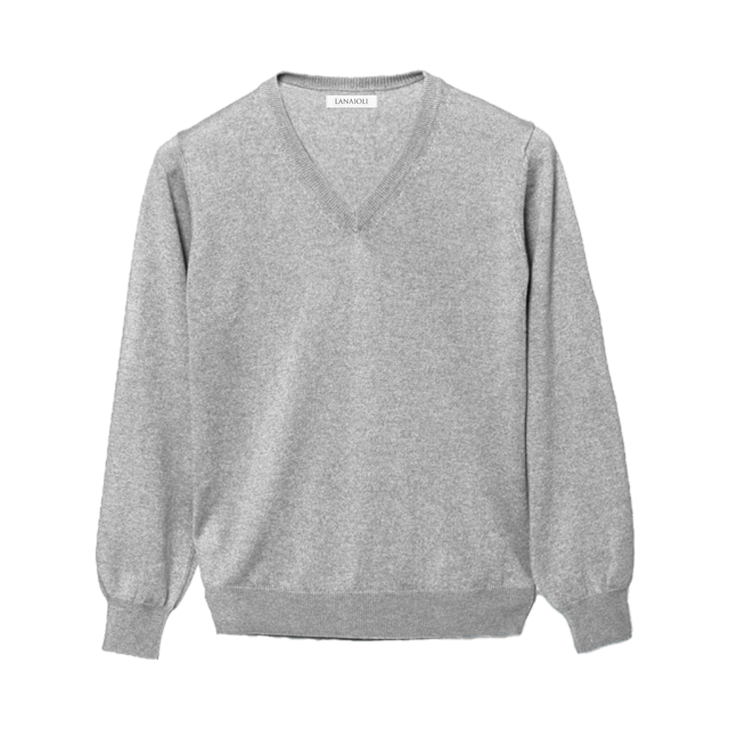 Men's 100% Pure Cashmere V-Neck Sweater
