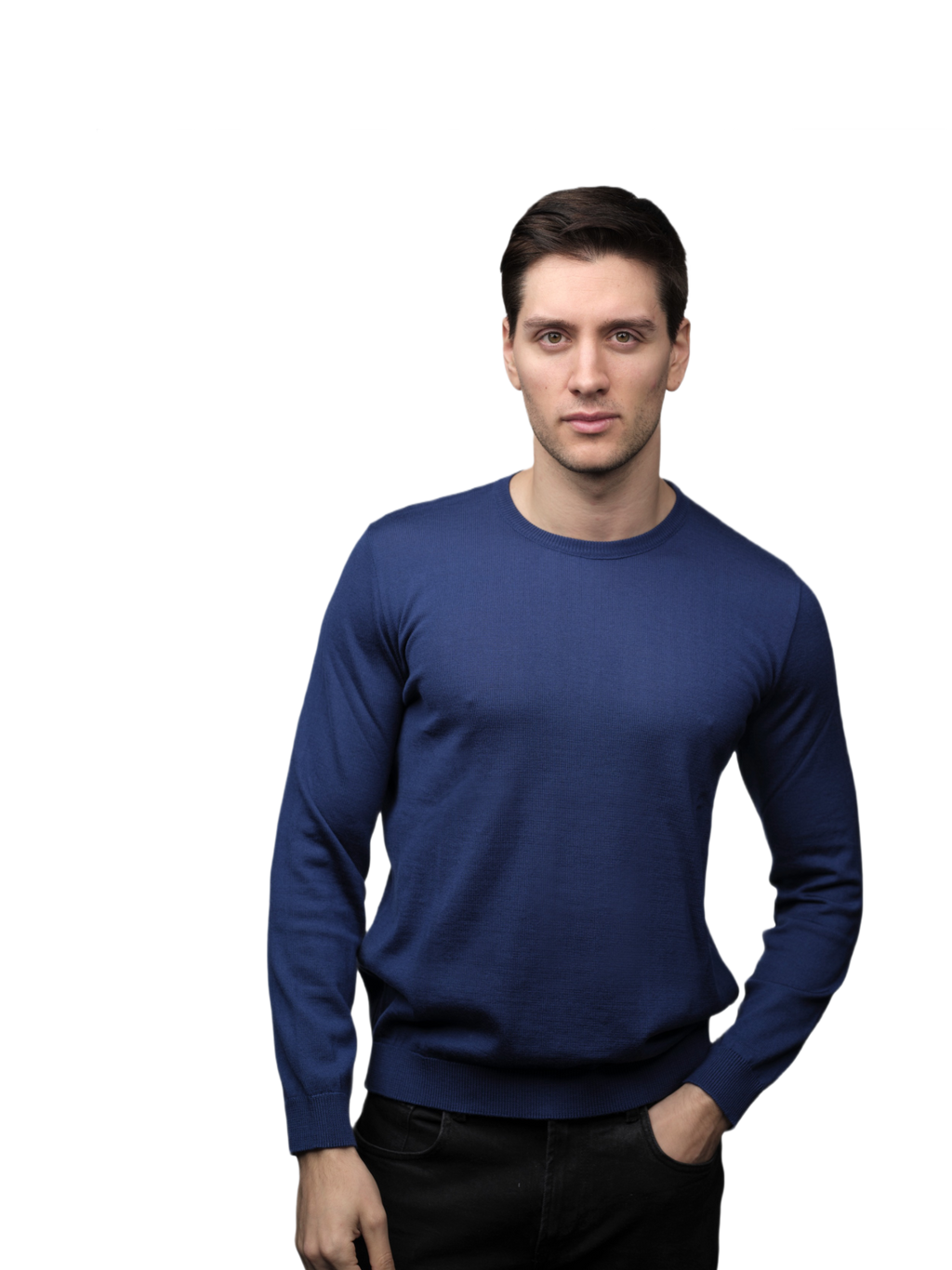 Men's Merino Wool Crew Neck Jumper