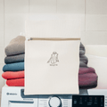Mesh laundry bag for delicates