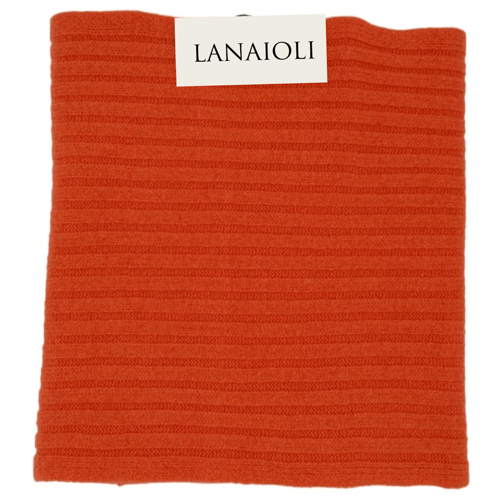 Women's Ribbed Regenerated Cashmere Scarf