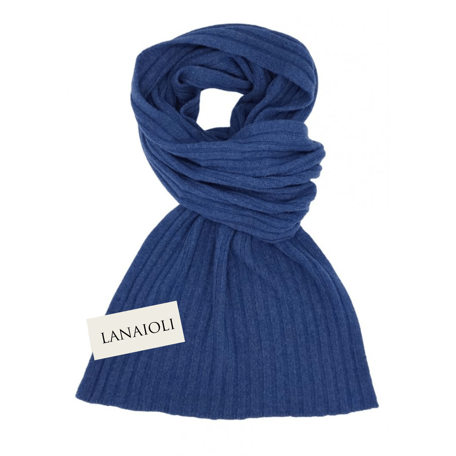 Women's Ribbed Regenerated Cashmere Scarf