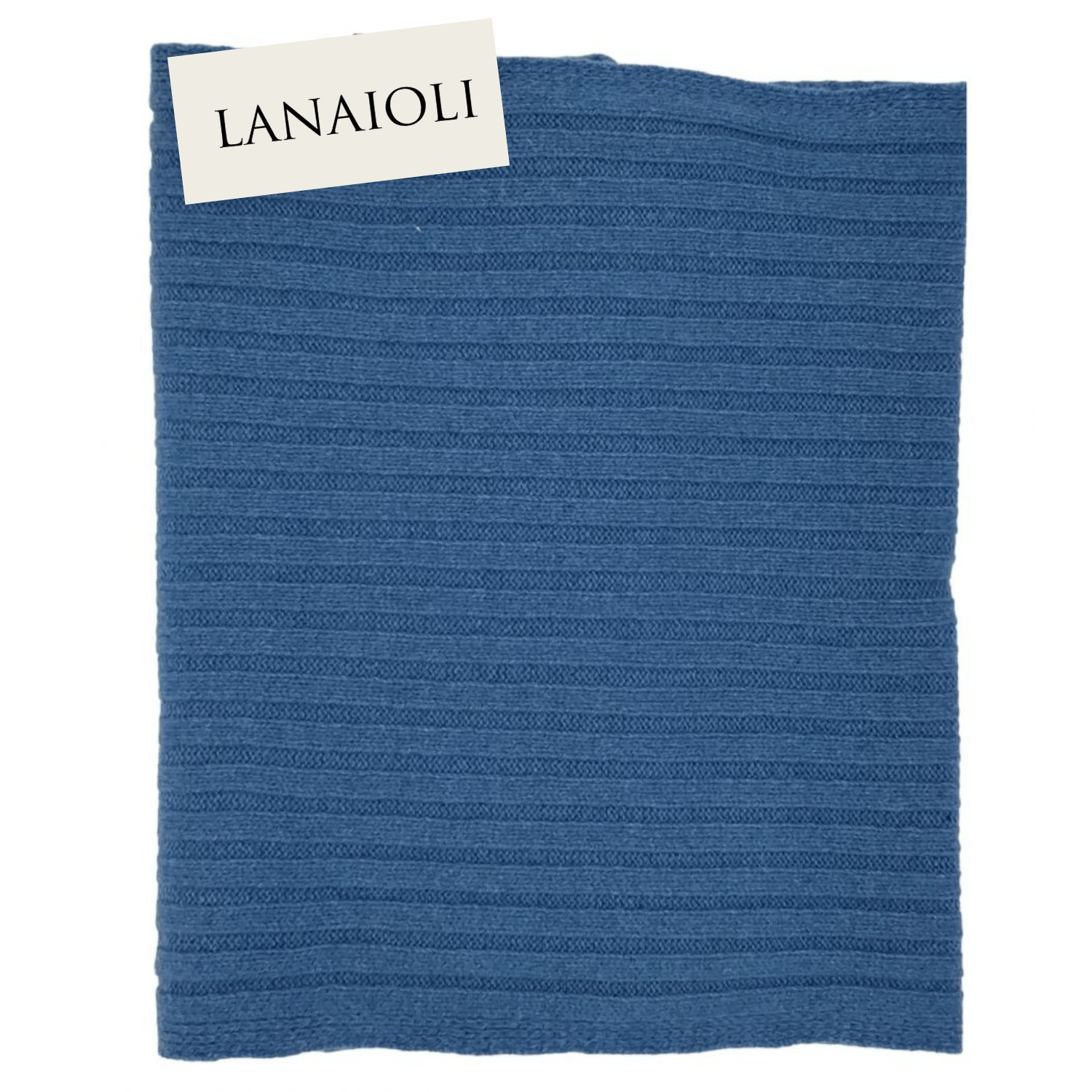 Women's Ribbed Regenerated Cashmere Scarf