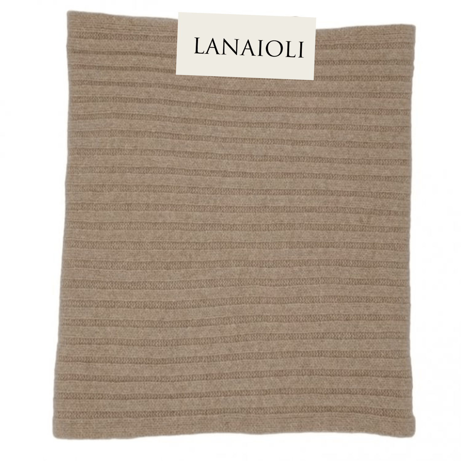 Women's Ribbed Regenerated Cashmere Scarf