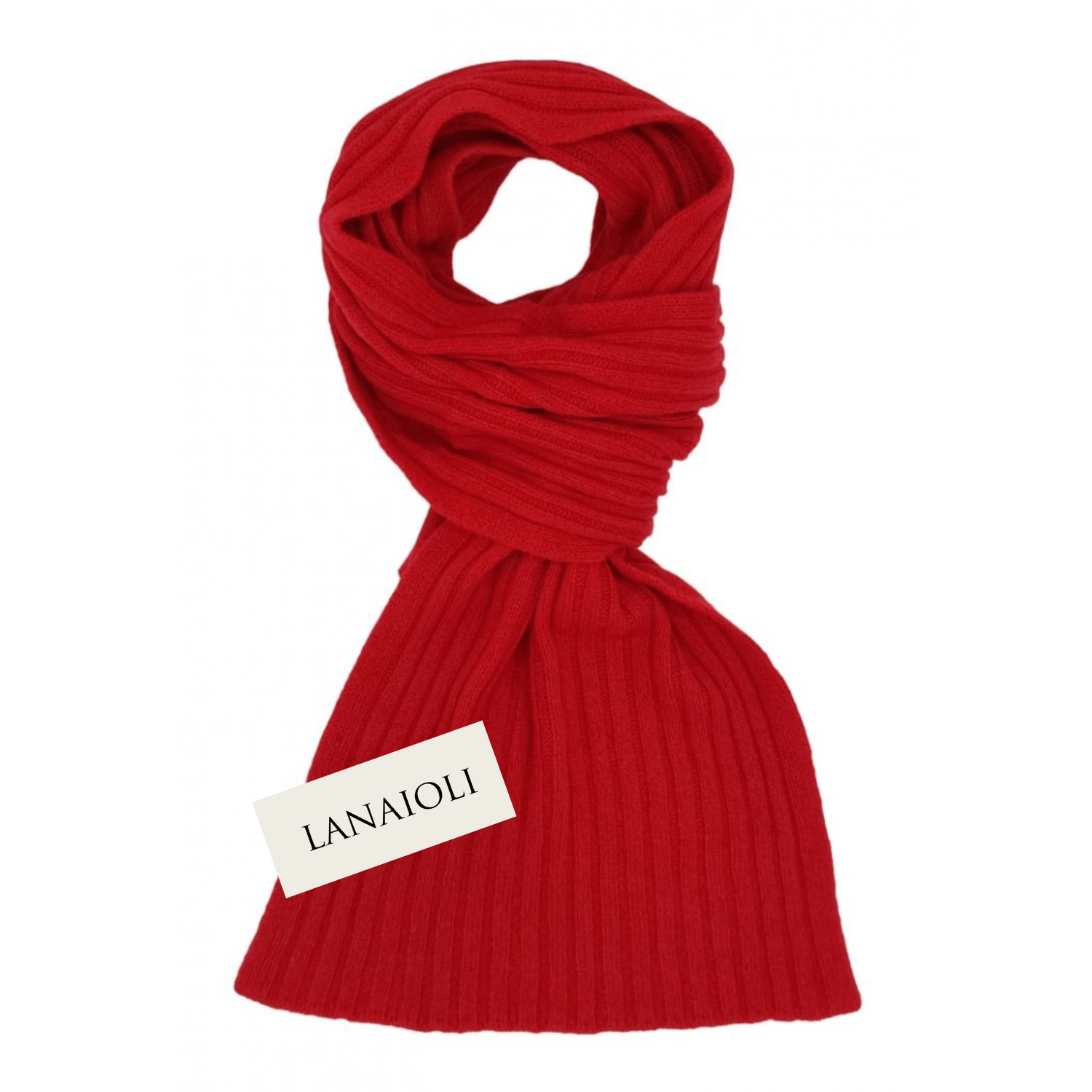 Women's Ribbed Regenerated Cashmere Scarf