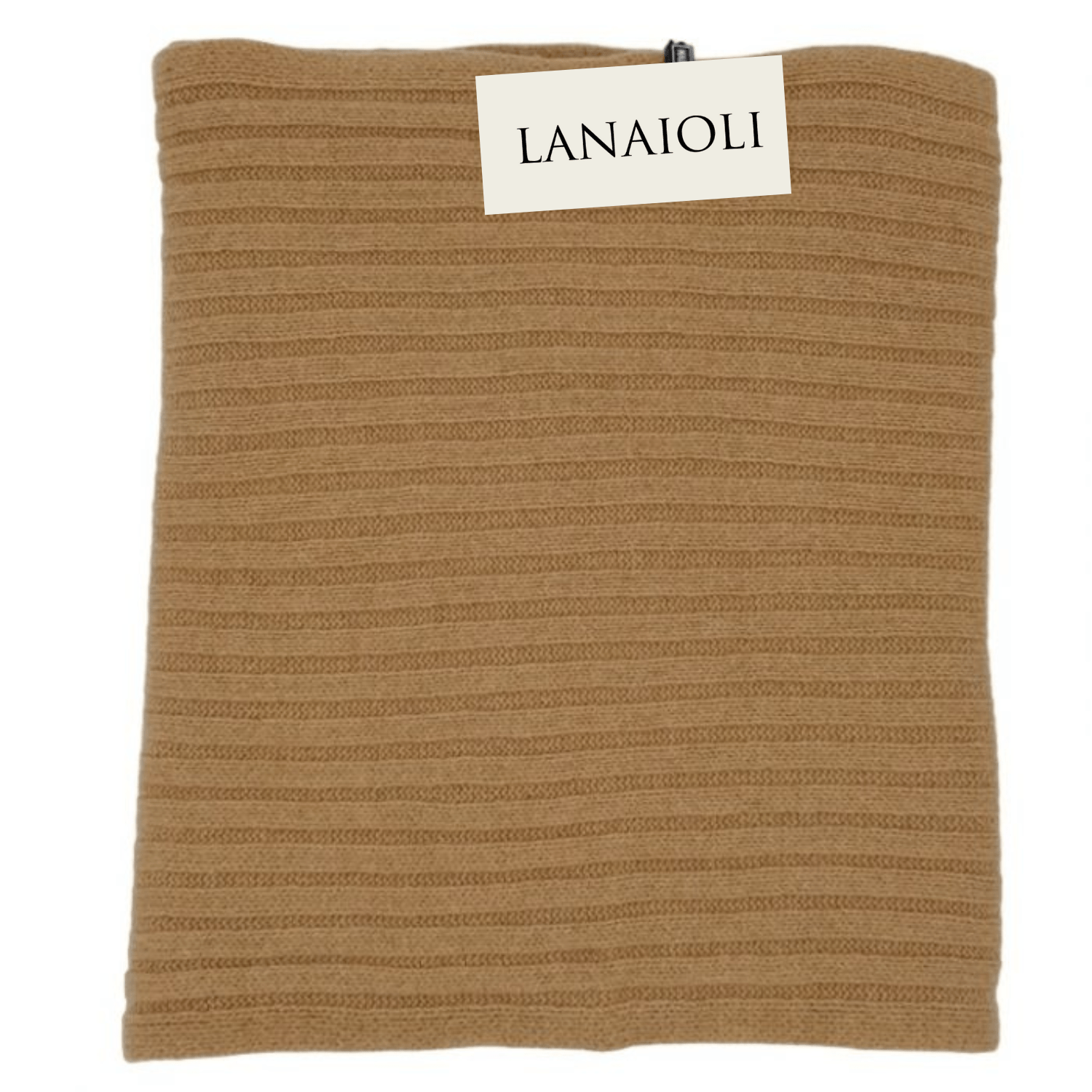 Men's Ribbed Recycled Cashmere Scarf