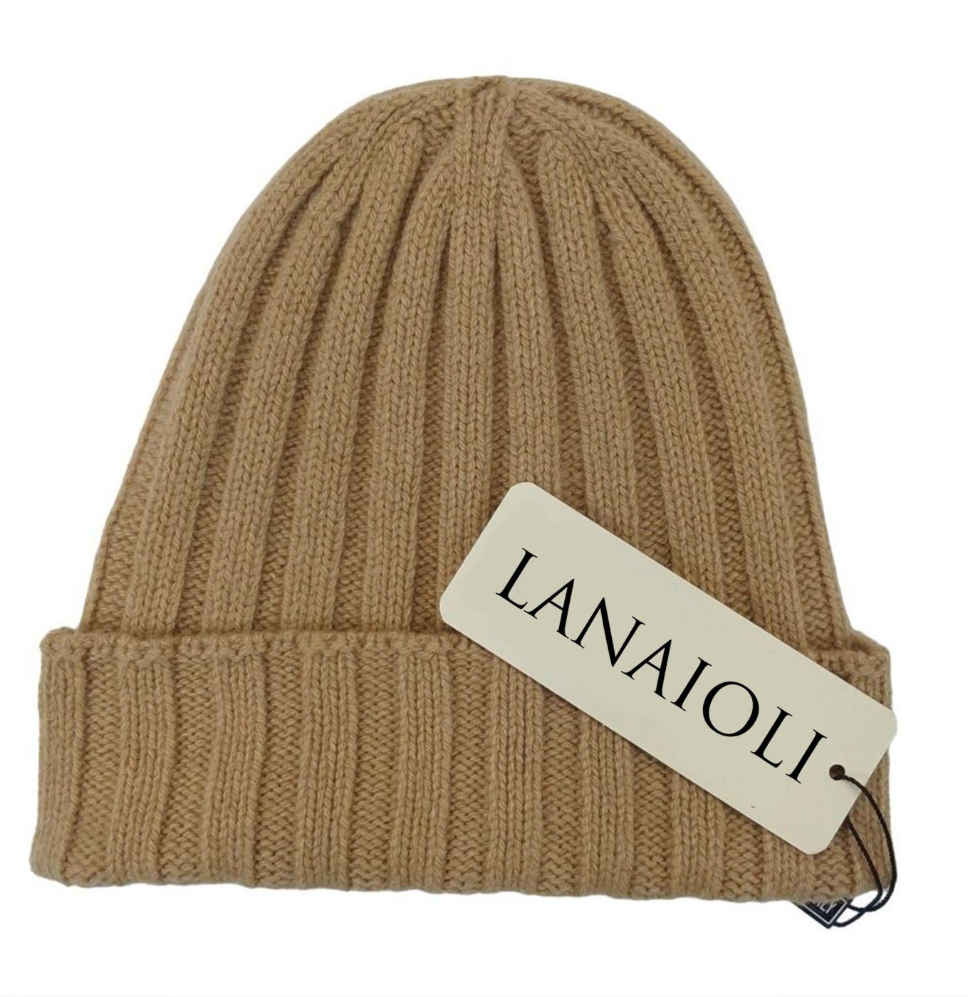 Women's Ribbed Regenerated Cashmere Beanie
