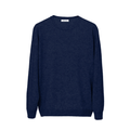 Men's Crew Neck Drop Shoulder Recycled Cashmere Sweater
