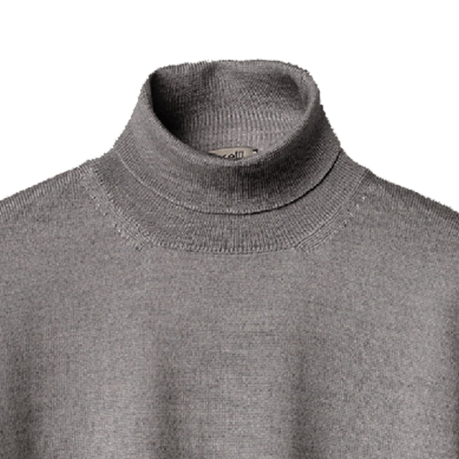 Men's Cashmere, Silk and Merino Wool Turtleneck