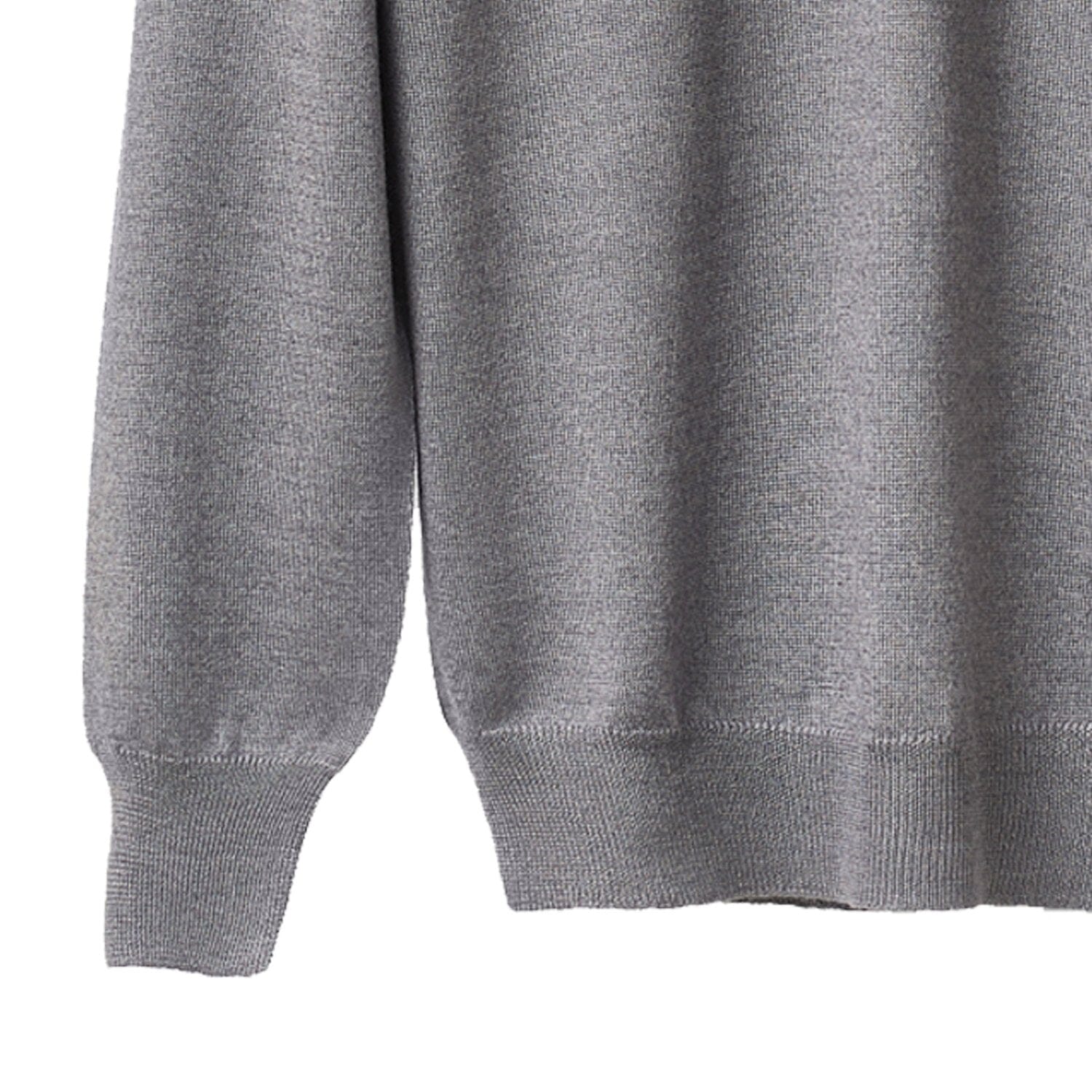 Men's V-Neck Sweater in Cashmere, Silk, and Extrafine Merino Wool Blend